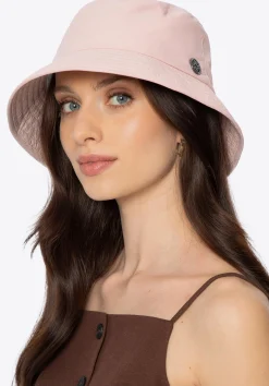 Czapka typu bucket z nylonu różowa>WITTCHEN Hot