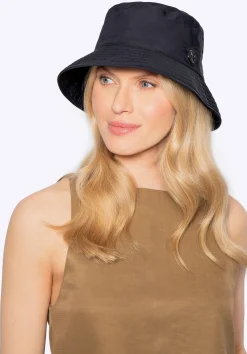 Czapka typu bucket z nylonu czarna>WITTCHEN Outlet