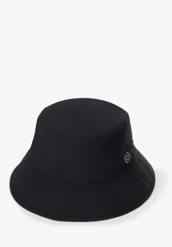 Czapka typu bucket z nylonu czarna><noscript><img width=
