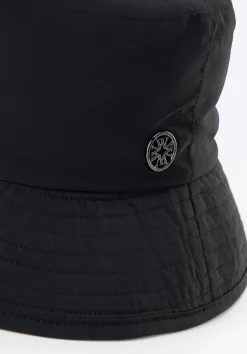 Czapka typu bucket z nylonu czarna><noscript><img width=