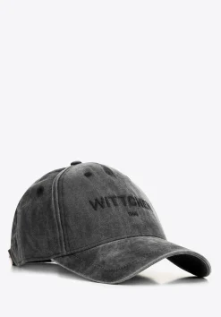 Czapka z daszkiem i logo szara>WITTCHEN Discount