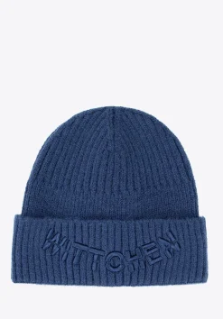Czapka zimowa z haftowanym logo granatowa>WITTCHEN Sale