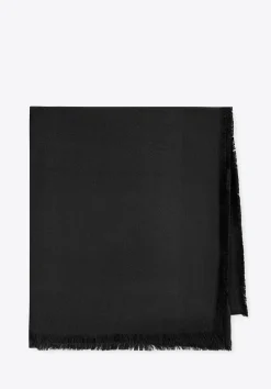 Damska chusta z bambusem w monogram czarna>WITTCHEN Hot
