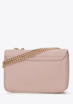 Damska crossbody z biżuteryjnym zapięciem różowa>WITTCHEN New