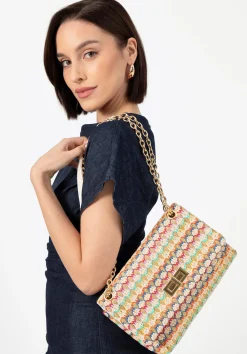 Damska crossbody z plecionki na łańcuszku>WITTCHEN Discount