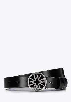 Damski pasek skórzany z klamrą w monogram>WITTCHEN Hot