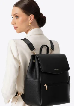 Damski plecak z imitacji skóry z kieszenią na laptopa 13">WITTCHEN Fashion