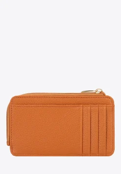 Damskie etui na karty z imitacji skóry jasny brąz>WITTCHEN Hot