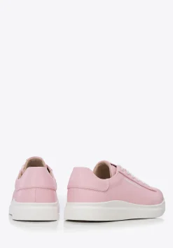 Damskie klasyczne sneakersy na platformie różowe><noscript><img data-lazyloaded=