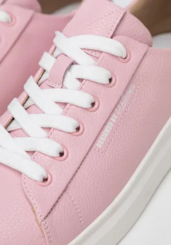 Damskie klasyczne sneakersy na platformie różowe><noscript><img data-lazyloaded=