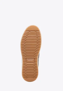 Damskie sneakersy na grubej platformie szaro - brązowe><noscript><img data-lazyloaded=