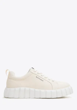 Damskie sneakersy na platformie jasny beż>WITTCHEN Best