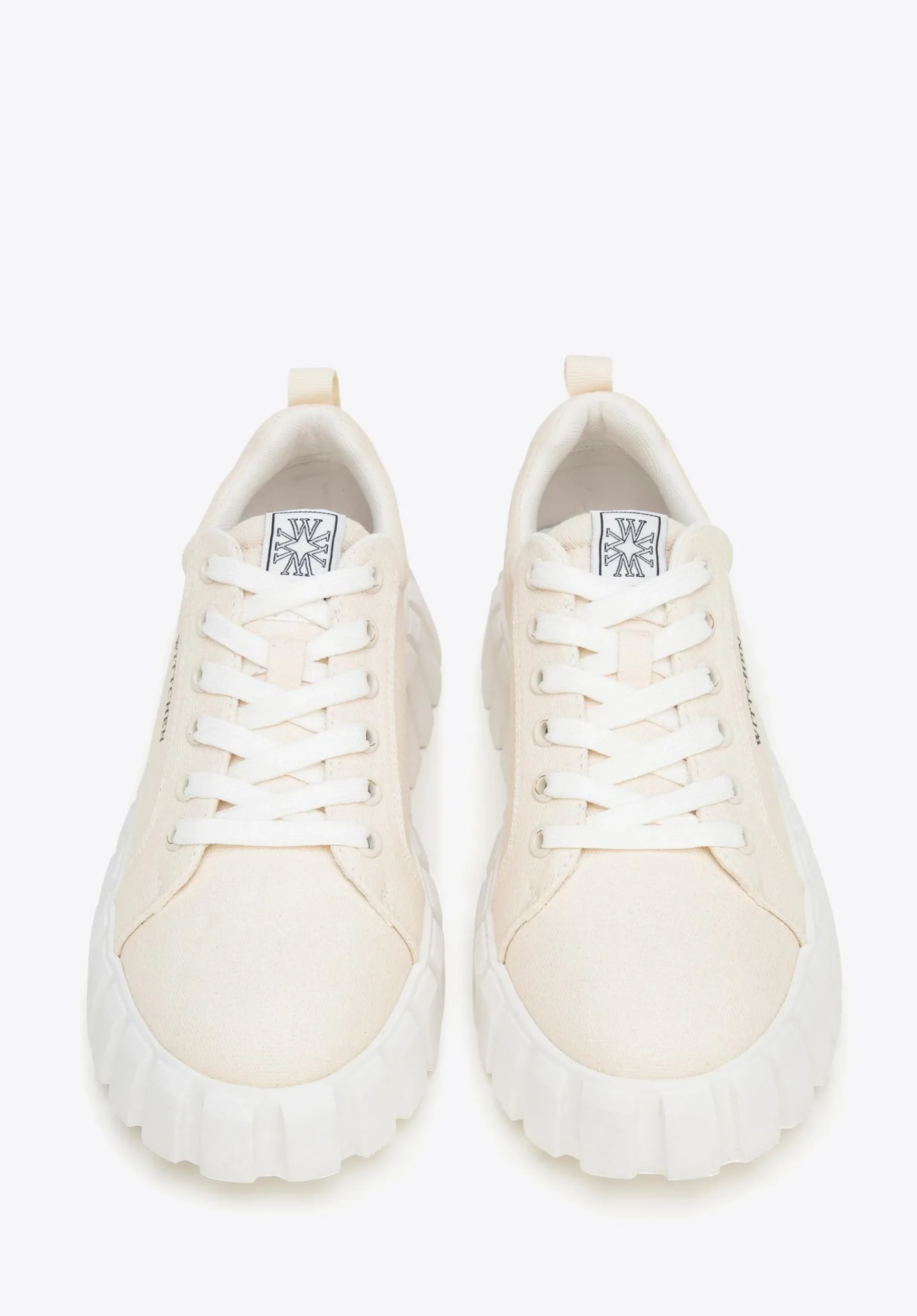 Damskie sneakersy na platformie jasny beż>WITTCHEN Best