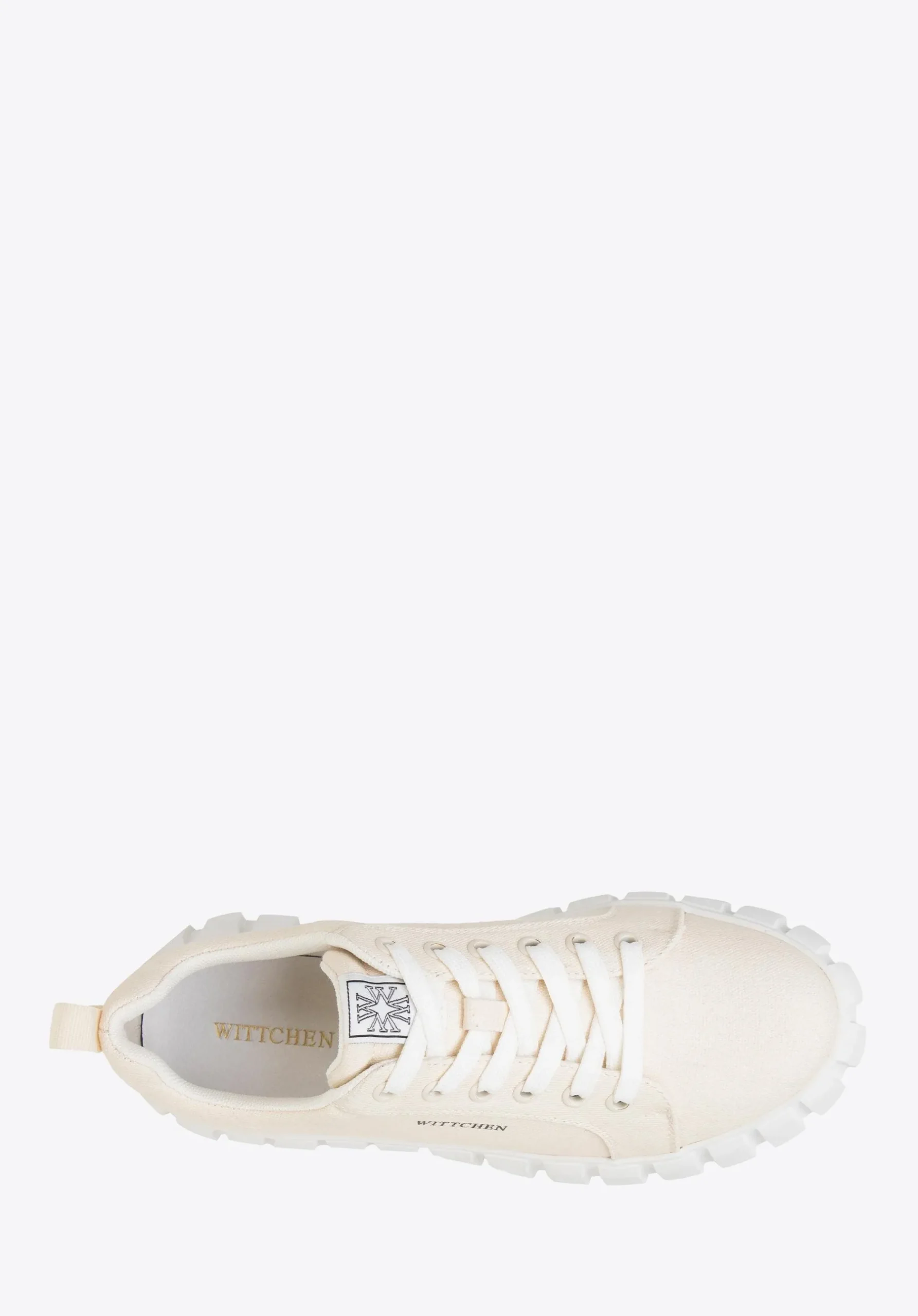 Damskie sneakersy na platformie jasny beż>WITTCHEN Best