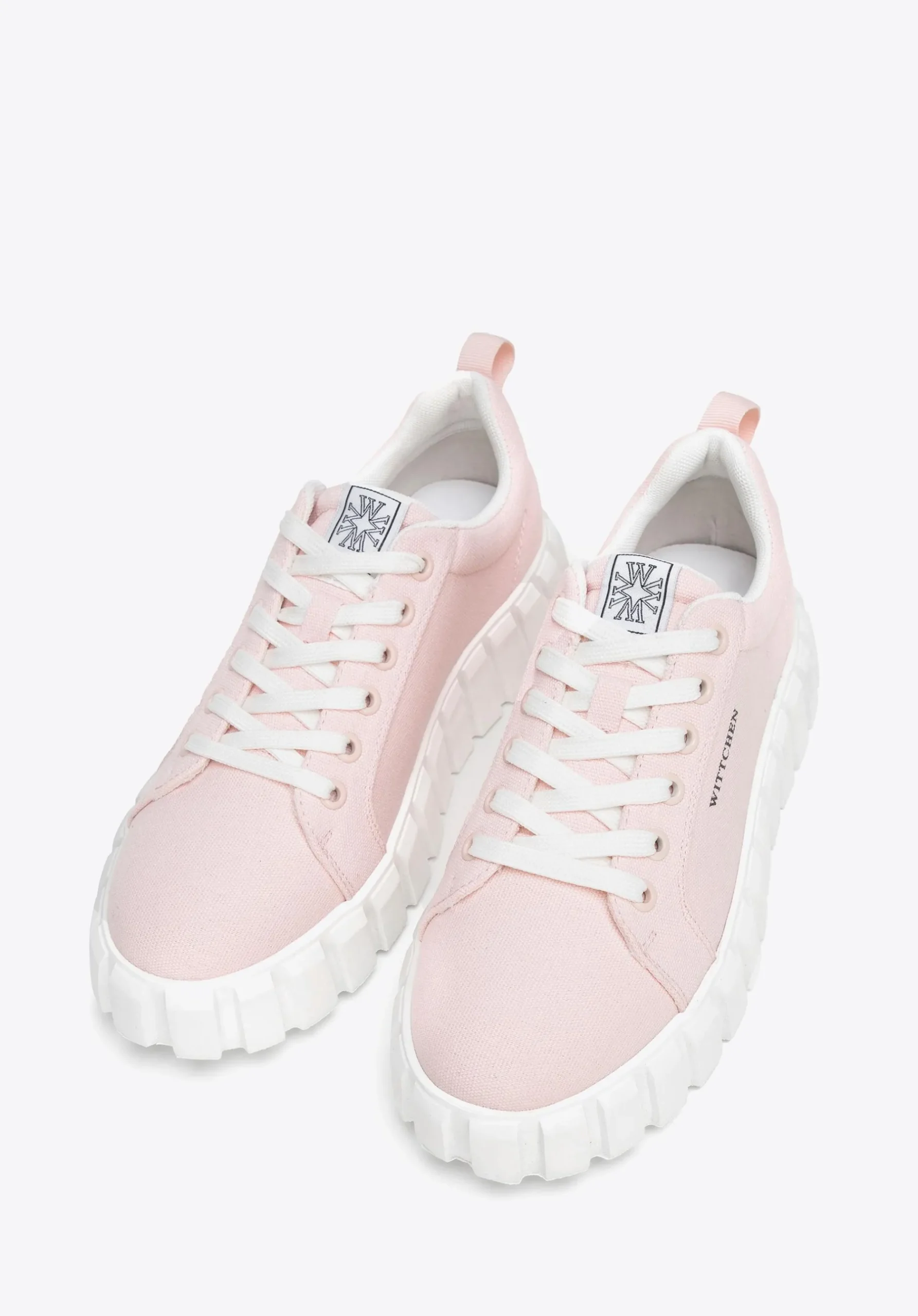 Damskie sneakersy na platformie różowe>WITTCHEN Sale