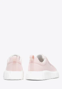 Damskie sneakersy na platformie różowe><noscript><img data-lazyloaded=