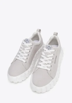 Damskie sneakersy na platformie szare>WITTCHEN Hot