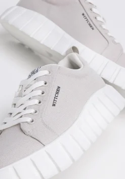 Damskie sneakersy na platformie szare><noscript><img data-lazyloaded=