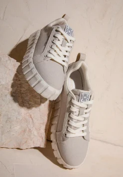 Damskie sneakersy na platformie szare><noscript><img data-lazyloaded=