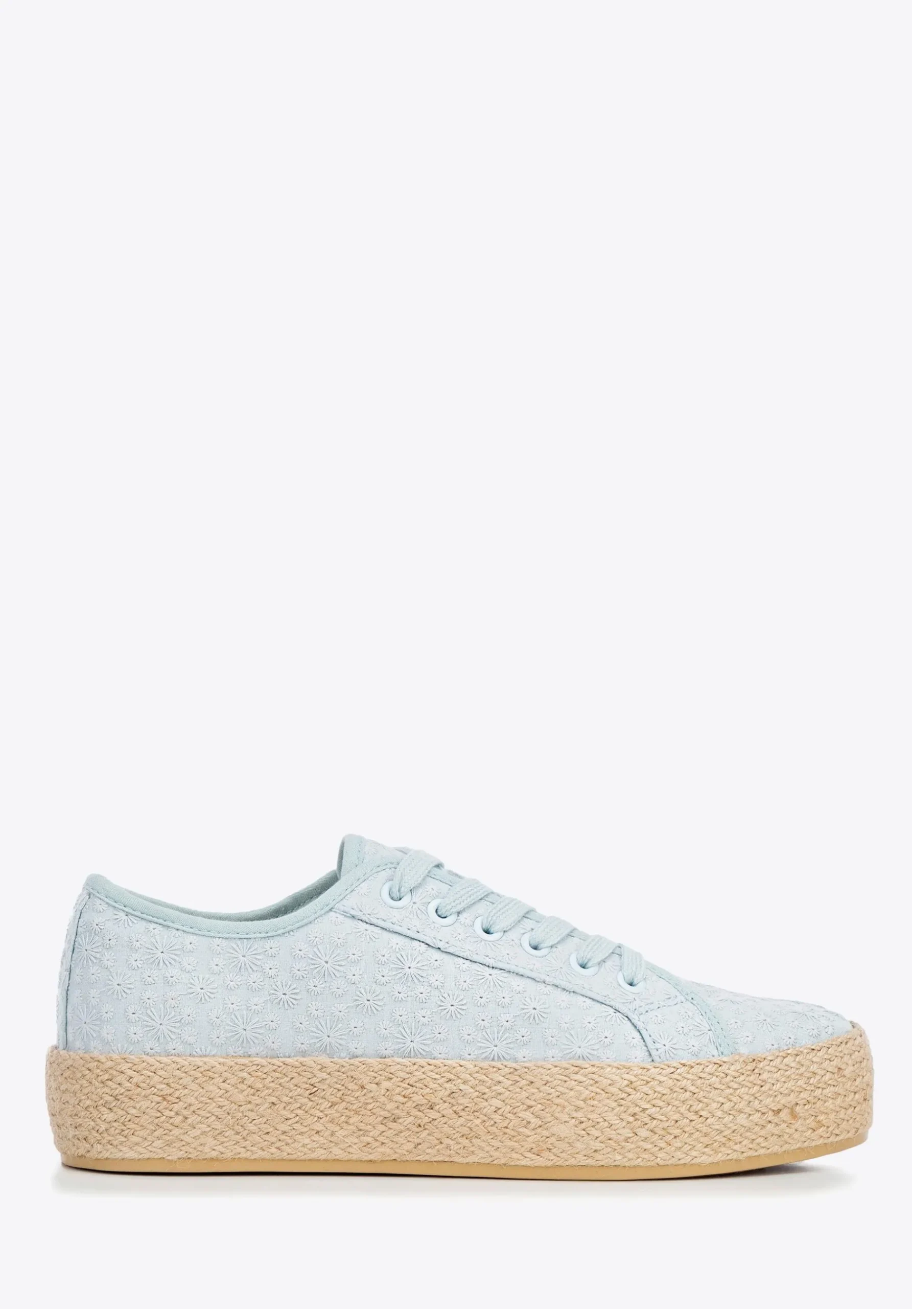 Damskie sneakersy na słomkowej podeszwie e>WITTCHEN Discount