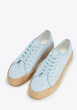 Damskie sneakersy na słomkowej podeszwie e><noscript><img data-lazyloaded=