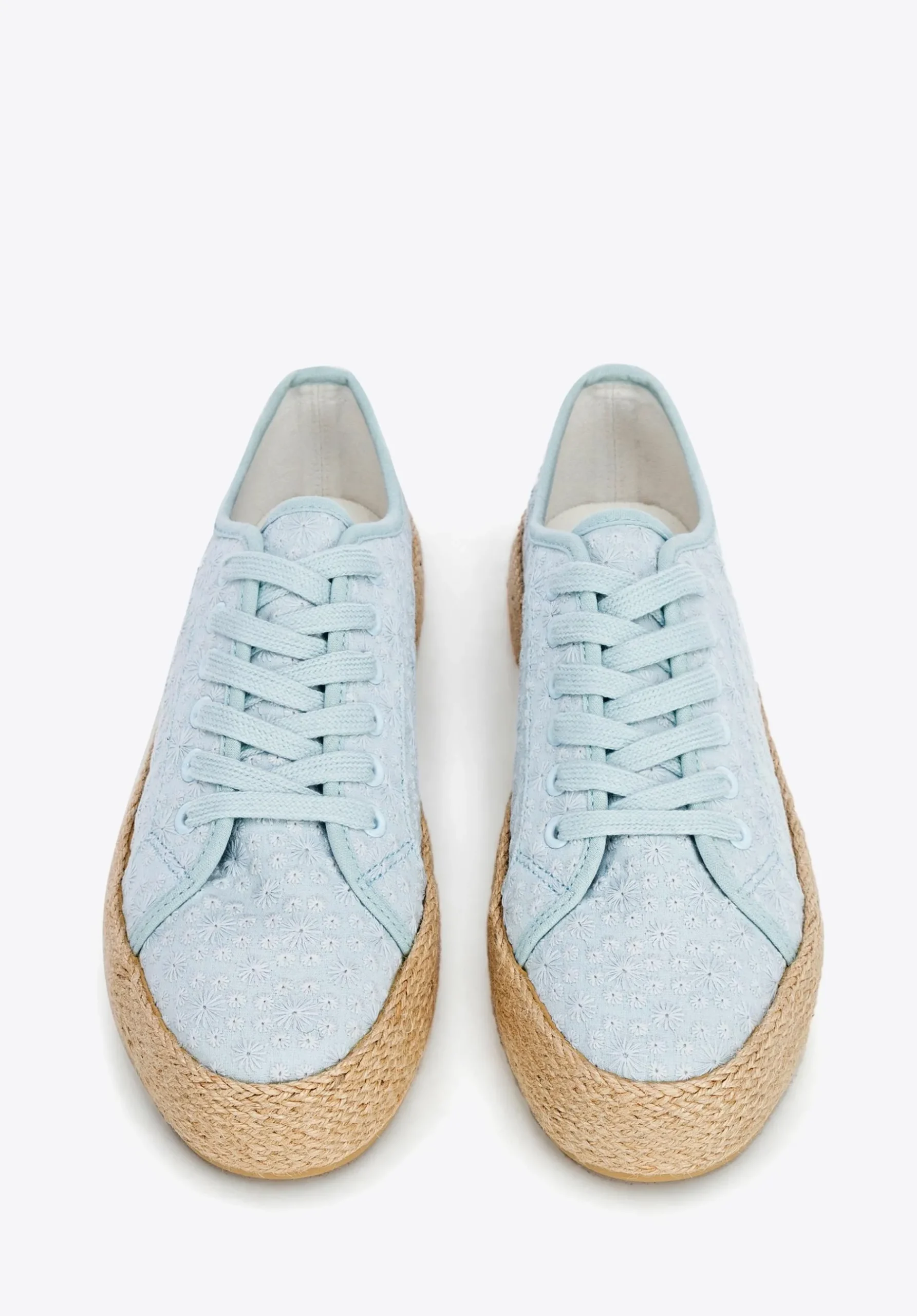 Damskie sneakersy na słomkowej podeszwie e>WITTCHEN Discount