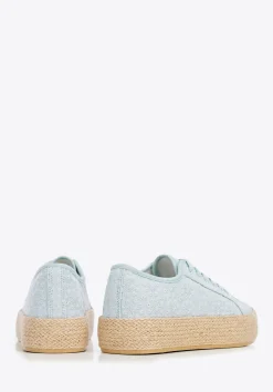 Damskie sneakersy na słomkowej podeszwie e><noscript><img data-lazyloaded=