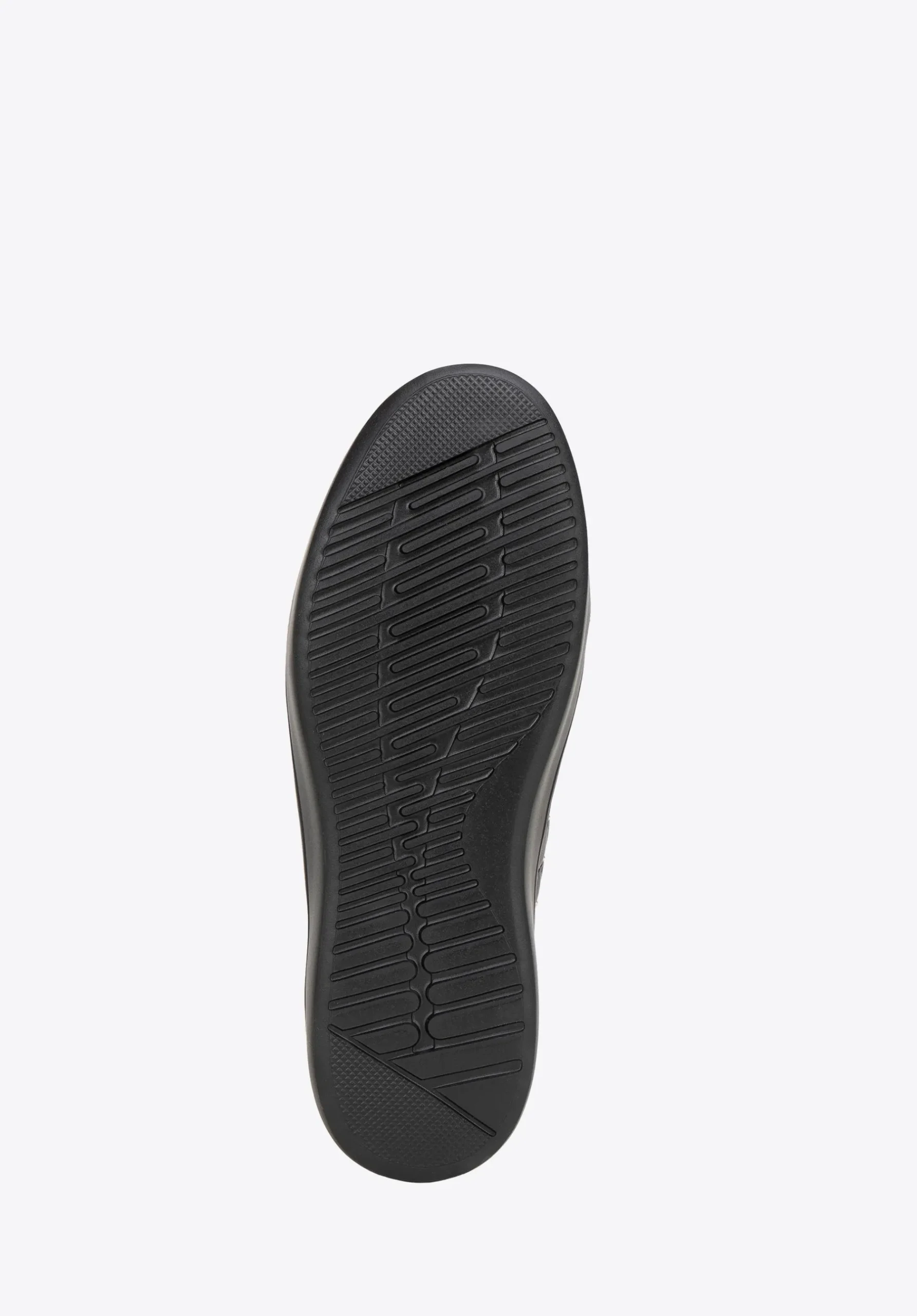 Damskie sneakersy skórzane z pikowaną cholewką czarne>WITTCHEN Clearance