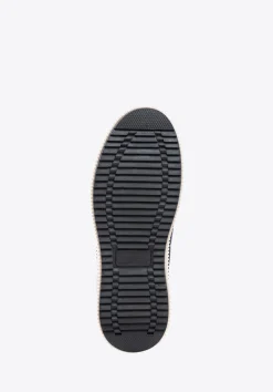 Damskie sneakersy z ekoskóry czarne><noscript><img data-lazyloaded=