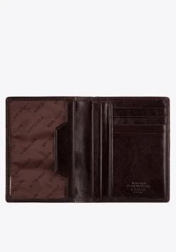 Etui na dokumenty skórzane klasyczne brązowe>WITTCHEN Fashion