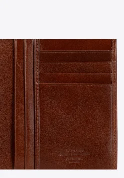 Etui na dokumenty skórzane z herbem ciemny brąz><noscript><img width=