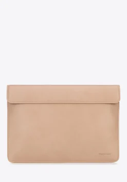 Etui na laptopa 13” z imitacji skóry beżowe>WITTCHEN Best