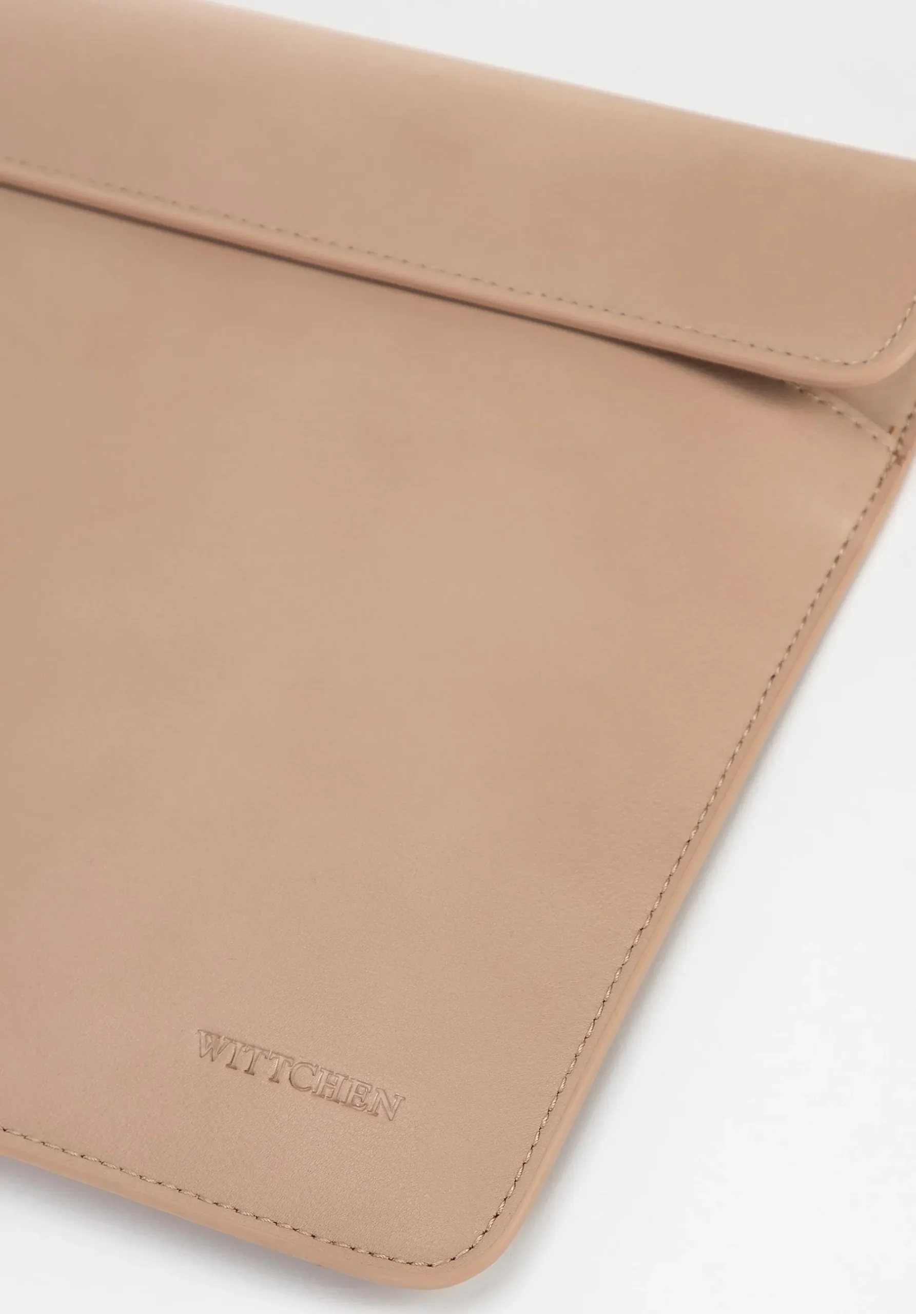 Etui na laptopa 13” z imitacji skóry beżowe>WITTCHEN Best