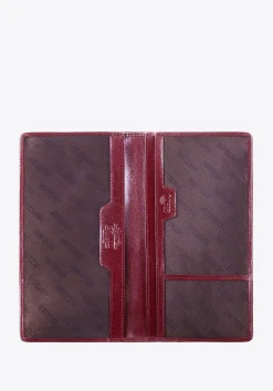 Etui na paszport skórzane lakierowane bordowe>WITTCHEN Discount
