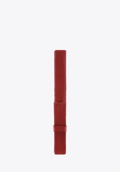 Etui na pióro skórzane z herbem czerwone>WITTCHEN Fashion