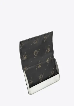 Etui na wizytówki skórzane z magnetycznym zapięciem czarne>WITTCHEN Fashion