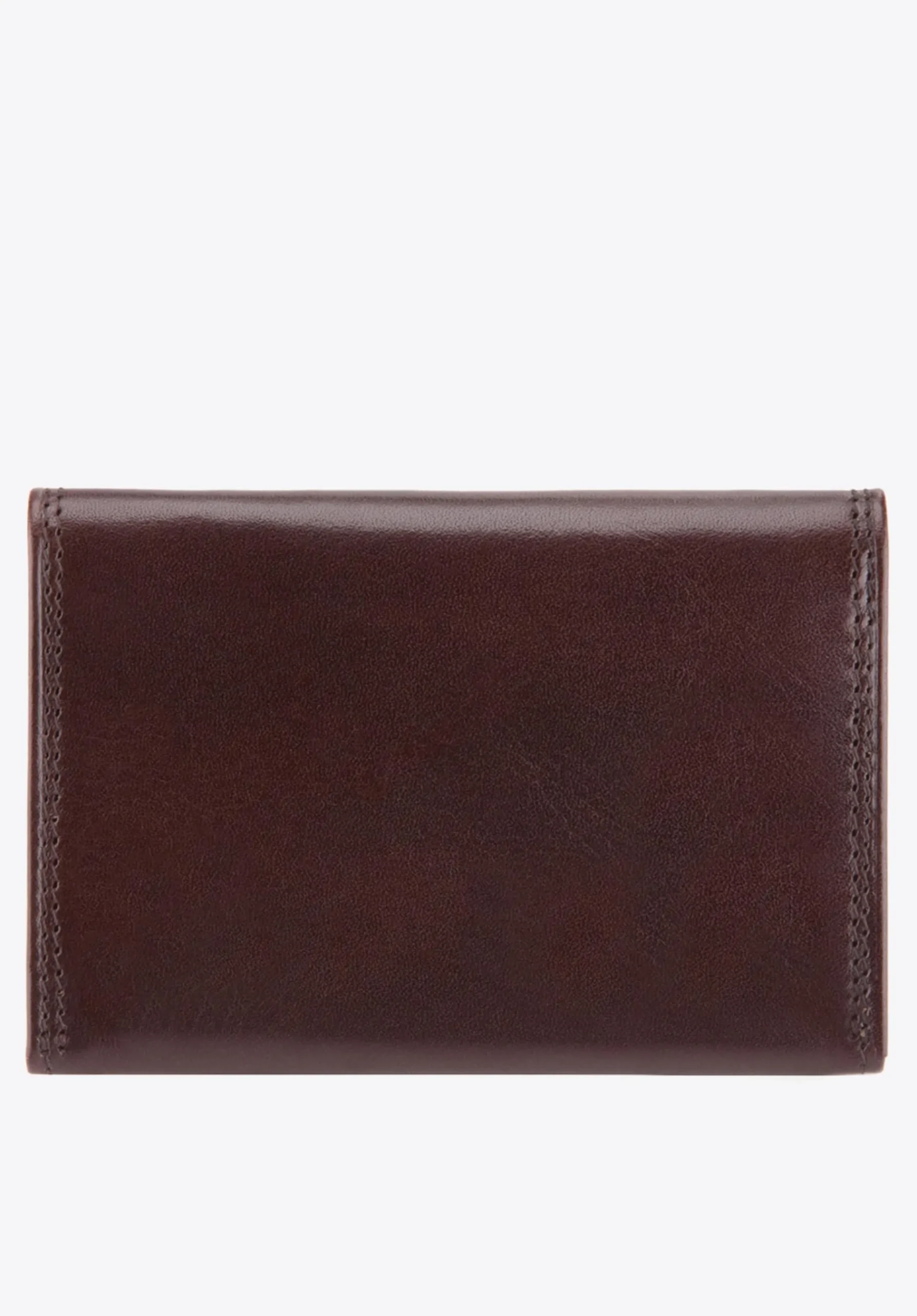 Etui na wizytówki skórzane z monogramem brązowe>WITTCHEN Clearance