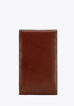 Etui na wizytówki skórzane twarde jasny brąz>WITTCHEN Best