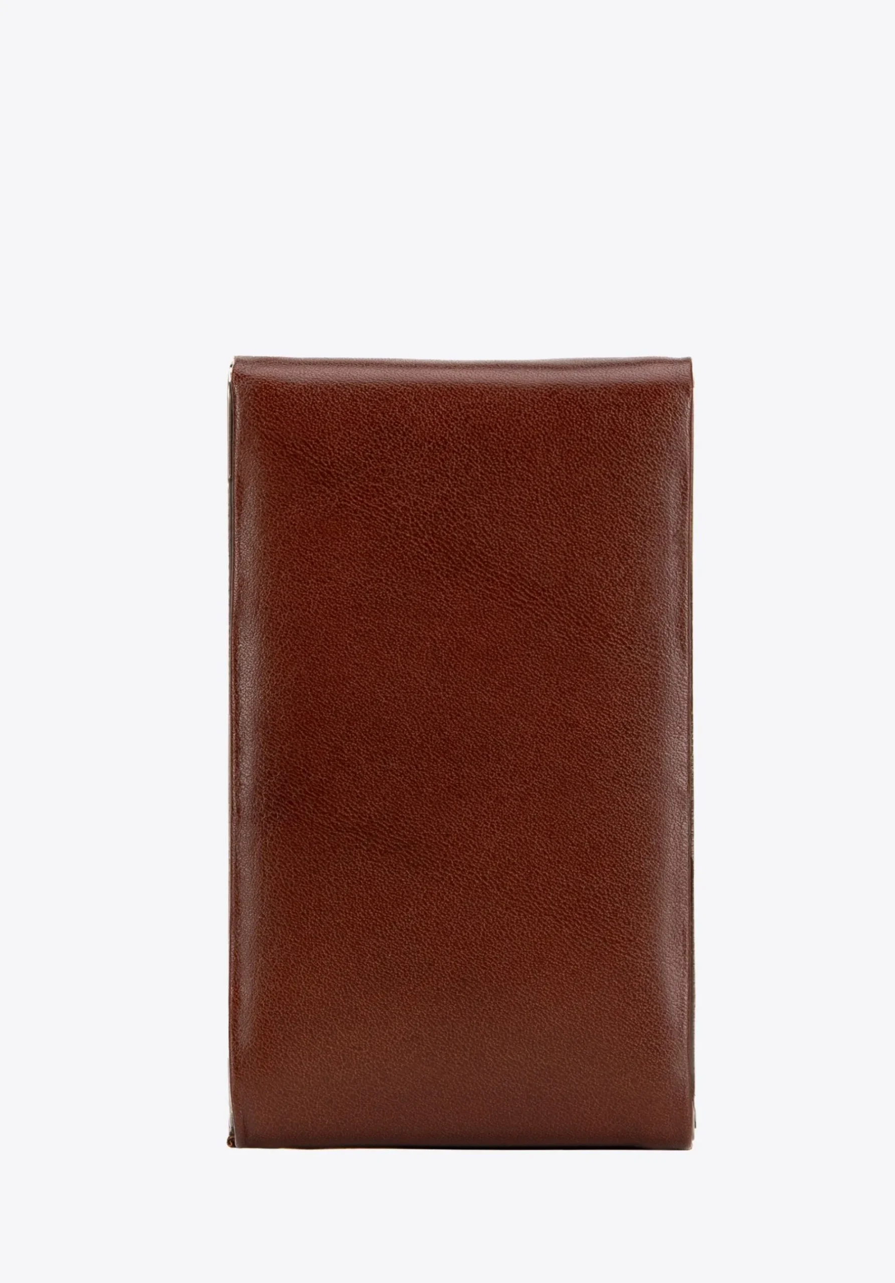 Etui na wizytówki skórzane twarde jasny brąz>WITTCHEN Best