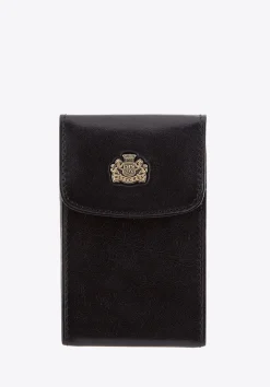 Etui na wizytówki ze skóry licowej czarne>WITTCHEN Fashion