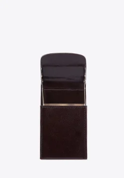 Etui na wizytówki ze skóry licowej brązowe>WITTCHEN Outlet