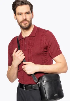 Mała listonoszka z ekoskóry czarna>WITTCHEN Fashion