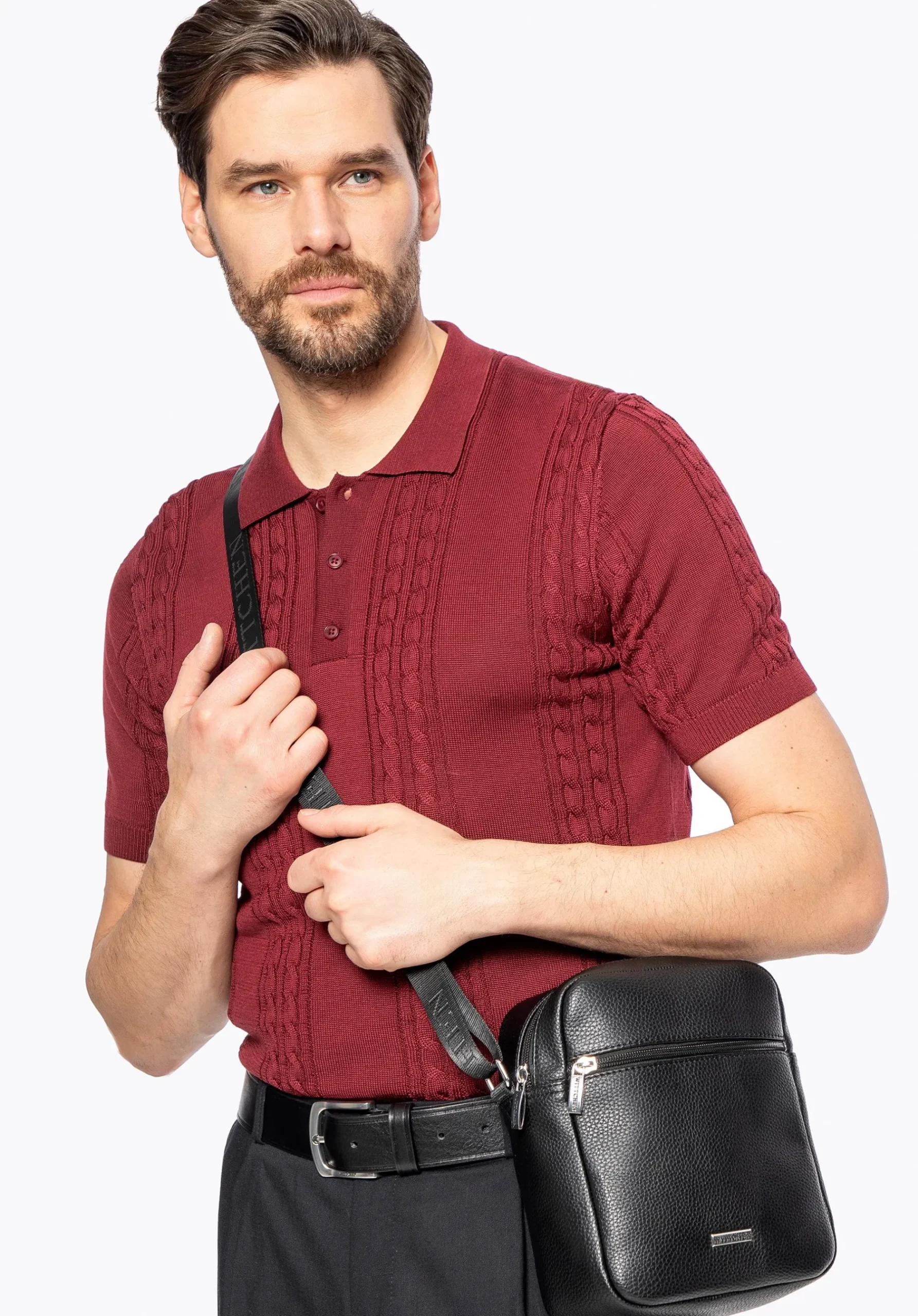 Mała listonoszka z ekoskóry czarna>WITTCHEN Fashion