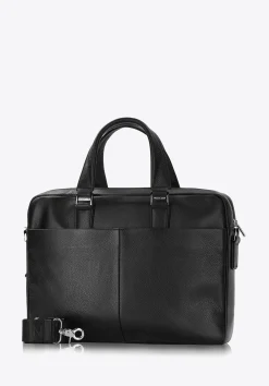 Męska torba na laptopa 11”/12” skórzana z przeszyciami>WITTCHEN Hot