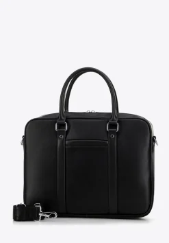 Męska torba na laptopa 15’’ z paskiem czarna>WITTCHEN Best