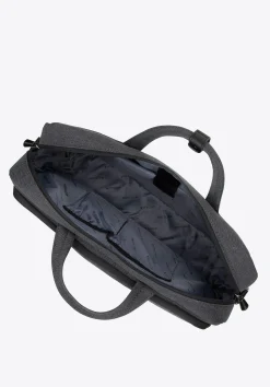 Męska torba na laptopa 15,6” z lamówką z ekoskóry czarna><noscript><img width=