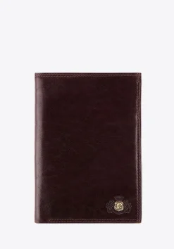 Męski portfel ze skóry z herbem bez zapięcia pionowy>WITTCHEN Discount