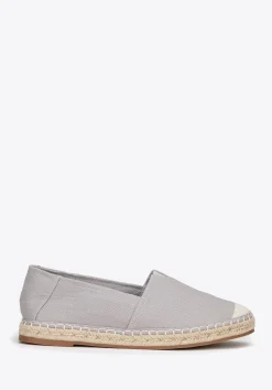 Męskie espadryle z plecionym noskiem szare>WITTCHEN New