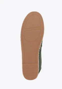 Męskie espadryle z plecionym noskiem zielone><noscript><img data-lazyloaded=