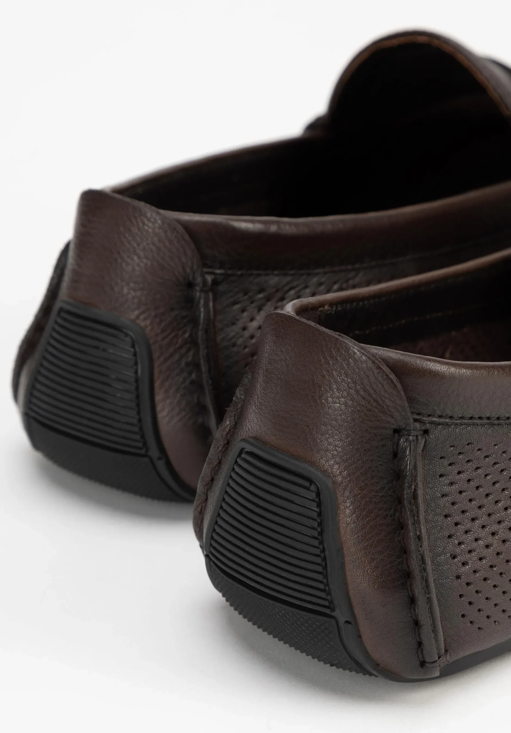 Męskie półbuty slip-on ze skóry brązowe>WITTCHEN Fashion